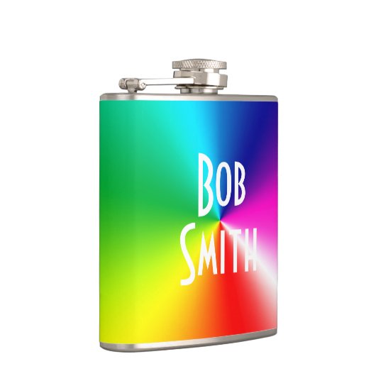 Rainbow Prism Hip Flask Heupfles (Rechts)
