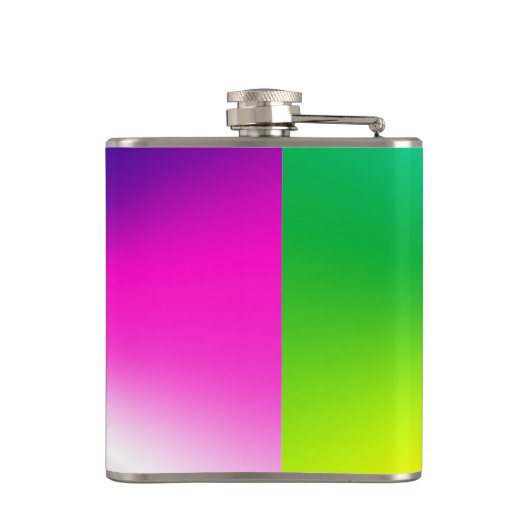 Rainbow Prism Hip Flask Heupfles (Achterkant)
