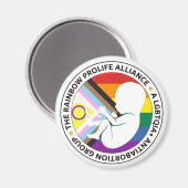 Rainbow Pro Life Alliance magneten (Voorkant / Achterkant)