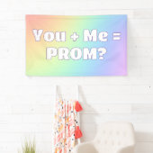 Rainbow Prom-voorstel Spandoek (Insitu)