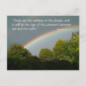 Rainbow Promise, Genesis 9 v 13 | BRIEFKAART (Voorkant)