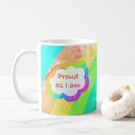 Rainbow Proud als Mok