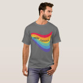Rainbow Proud Everyday Pride family T-shirt (Voorkant volledig)
