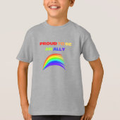 RAINBOW PROUT OM EEN ALLEMAAL T-Shirt TE ZIJN (Voorkant)