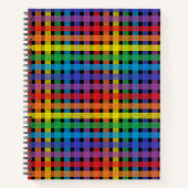 Rainbow Pset Black Notitieboek (Voorkant)