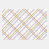 Rainbow Pset Chic Pattern Inpakpapier Vel (Voorkant)