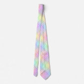 Rainbow Pset Pattern Stropdas (Achterkant)