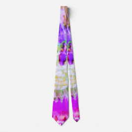 *~* Rainbow Psychodelic Cool Hipster Tie Dye Strop Stropdas