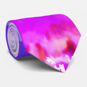 *~* Rainbow Psychodelic Cool Hipster Tie Dye Strop Stropdas (Opgerold)