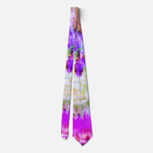 *~* Rainbow Psychodelic Cool Hipster Tie Dye Strop Stropdas (Achterkant)