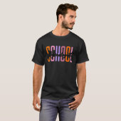 Rainbow Psychology Teacher School Psycholoog App T-shirt (Voorkant volledig)