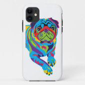 Rainbow Pug Case-Mate iPhone Case (Achterkant)