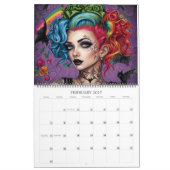 Rainbow Punks van Ivy en Bat Art Calendar Kalender (Feb 2027)