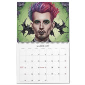 Rainbow Punks van Ivy en Bat Art Calendar Kalender (Mar 2027)