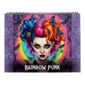Rainbow Punks van Ivy en Bat Art Calendar Kalender (Hoes)