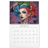Rainbow Punks van Ivy en Bat Art Calendar Kalender (Feb 2026)