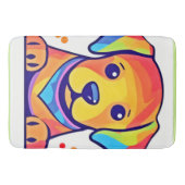 Rainbow Puppy Love Badmat (Voorkant)