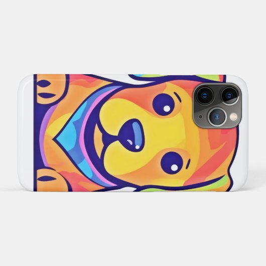 Rainbow Puppy Love Case-Mate iPhone Case (Achterkant (horizontaal))