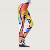 Rainbow Puppy Love Leggings (Rechts)