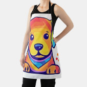Rainbow Puppy Love Schort (Insitu)