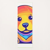 Rainbow Puppy Love Yogamat (Voorkant)