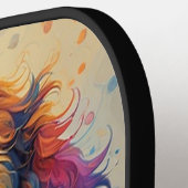 Rainbow Puppy Pickleball Paddle (Links Detail)