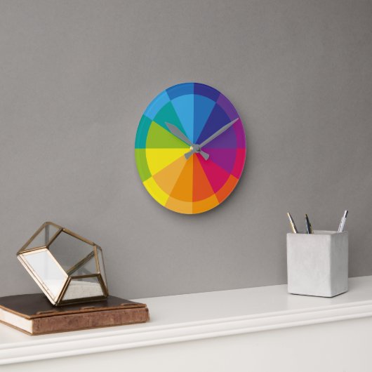 Rainbow Pure Ronde Klok (Kantoor)