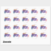 Rainbow Purim Label (Vel)