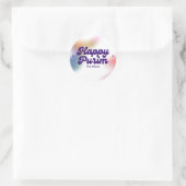Rainbow Purim Label (Tas)