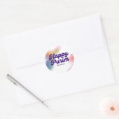 Rainbow Purim Label (Envelop)