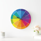 Rainbow Puristic Grote Klok (Huis)