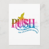 Rainbow PUSH Briefkaart (Voorkant)