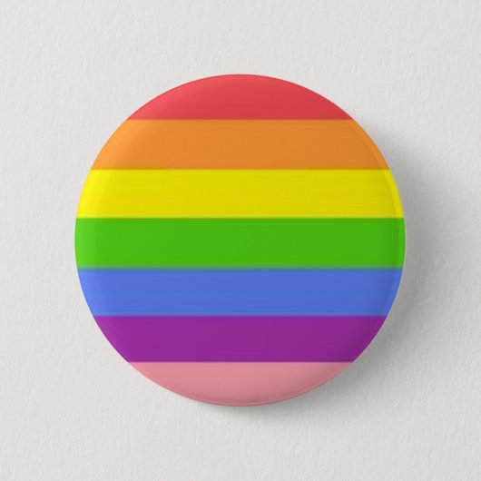 Rainbow Queer Pride Button (Voorkant)