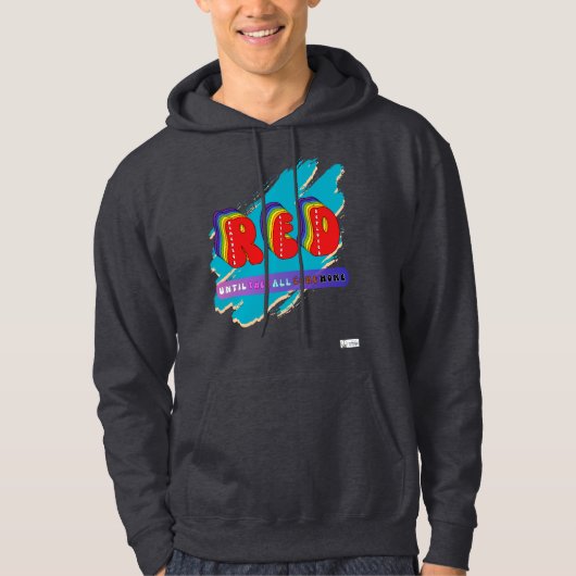 Rainbow R.E.D. Hoodie – Eer met trots (Voorkant)