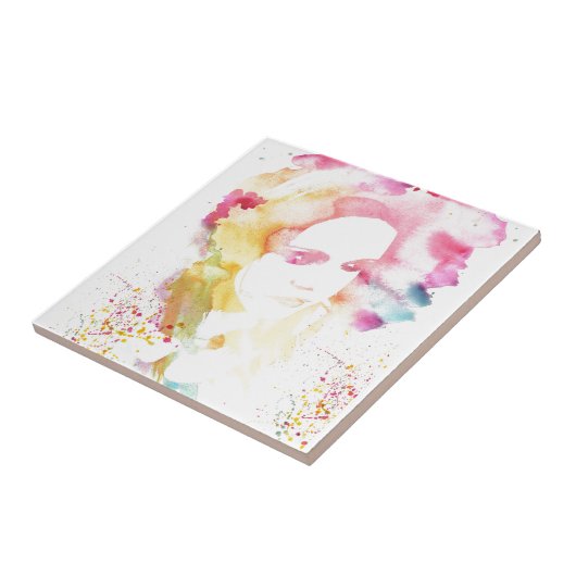 Rainbow Rachael Tegeltje (Zijkant)