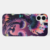 Rainbow Radiance: Gradient iPhone-draagtas iPhone Hoesje (Achterkant horizontaal)