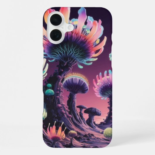 Rainbow Radiance: Gradient iPhone-draagtas iPhone Hoesje (Achterkant)