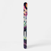 Rainbow Radiance: Gradient iPhone-draagtas iPhone Hoesje (Rechterkant)
