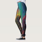 Rainbow Rain Leggings -  (Links)