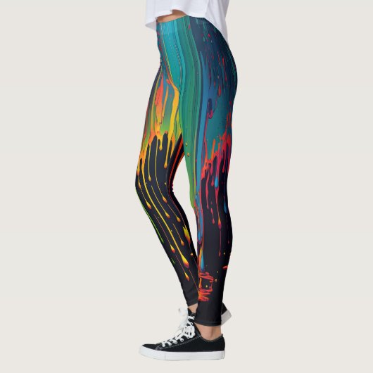 Rainbow Rain Leggings -  (Links)