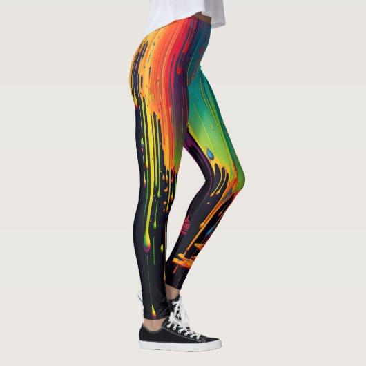 Rainbow Rain Leggings -  (Rechts)