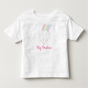 Rainbow Raindrop Baby shower Sprinkle Kinder Shirts