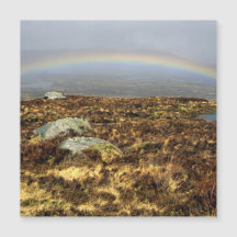 Rainbow Rannoch Moor Briefkaart Poster
