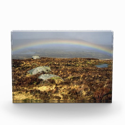 Rainbow Rannoch Moor Briefkaart Poster Fotoblokken (Voorkant)