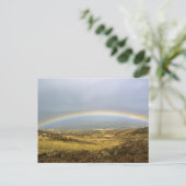 Rainbow Rannoch Moor Scotland Briefkaart (Staand voorkant)