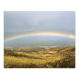 Rainbow Rannoch Moor Scotland Briefkaart Phot Foto Afdruk