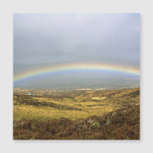 Rainbow Rannoch Moor Scotland Briefkaart Poster