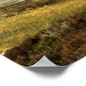 Rainbow Rannoch Moor Scotland Briefkaart Poster (Hoek)