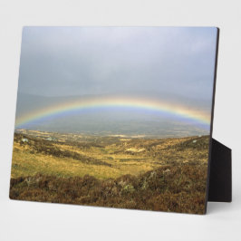Rainbow Rannoch Moor Scotland Briefkaart Poster Fotoplaat