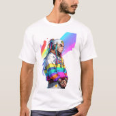 Rainbow Rapper Vibes T-shirt (Voorkant)